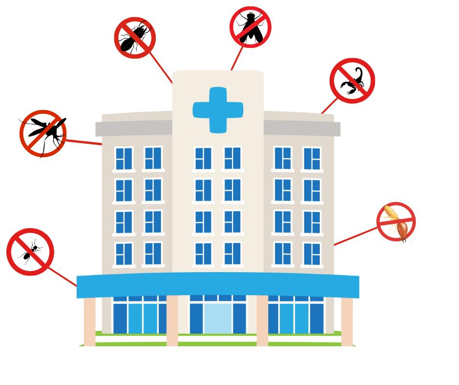 Hospital Pest Control in Gurgaon